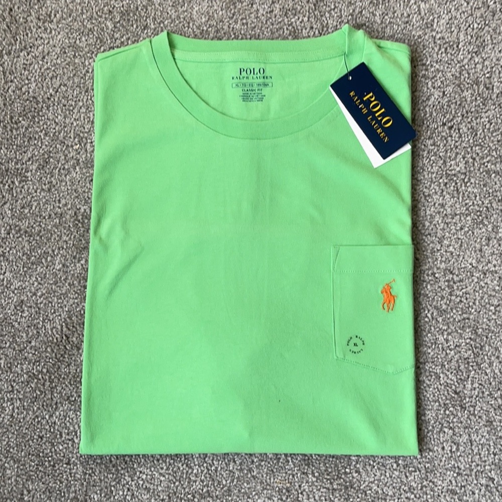 Authentic Polo Ralph Lauren Classic Fit Pocket Tee